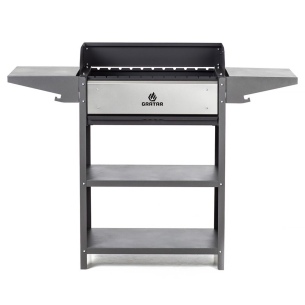 Мангал 1332 мм, 600х394х1041 мм, 2 мм, гриль, складные полки, Gratar, Family Optima Grill