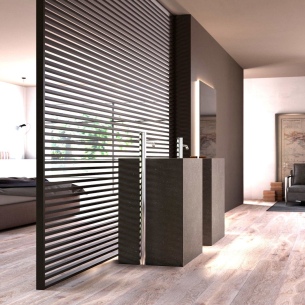 Перегородка для зонирования loft Monica металлическая