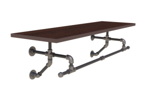 Вешало настенное с полкой Craft Design 1200х338х345 венге ламинат
