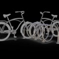 Велопарковки Спектр на 10 мест, нержавеющая сталь