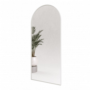 Зеркало в раме напольное и настенное арка большое 180х80 см White